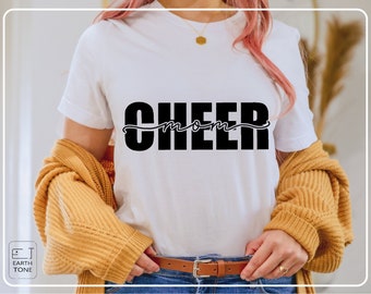 Cheer Mom SVG: Team Spirit Shirt Design (Digital Download)