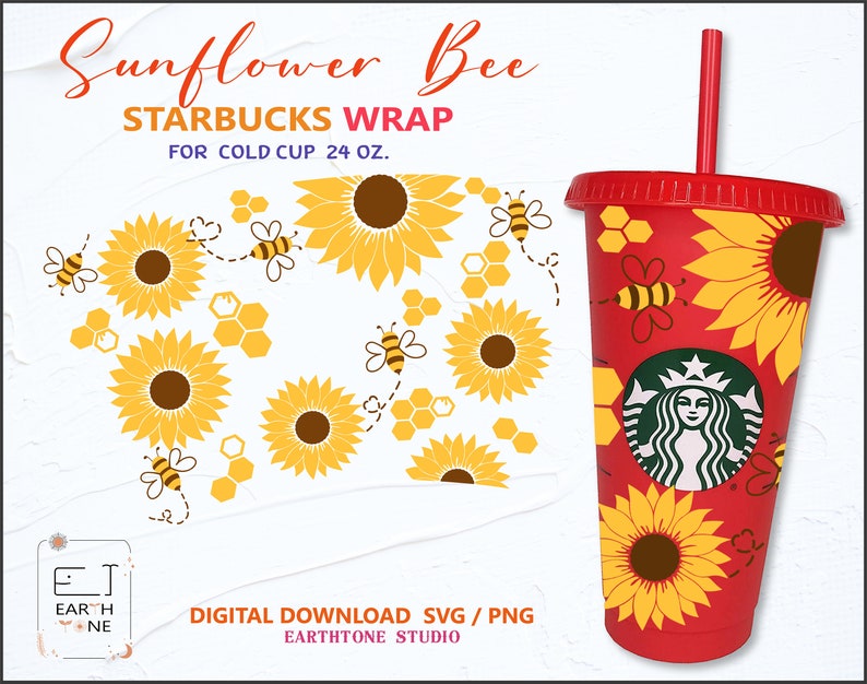 Free Free 193 Sunflower Full Wrap Svg SVG PNG EPS DXF File