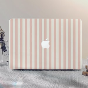 Striped Aesthetic MacBook Case New Macbook Pro 13 A2338 Macbook M2 Air 13 A2681 Pro 14 A3112 Pro 13/15/16 Inch 2024 M3 M4 Unique Laptop Case