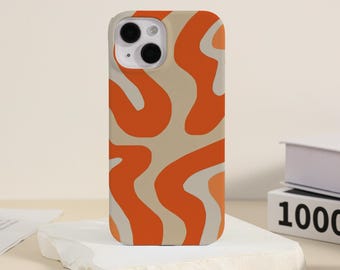 Swirl Slim telefoonhoesje voor iPhone 16 15 14 13 12 11 Xs Max Pro Case iPhone 17 16e 14 Plus Pro Max iPhone Case Uniek esthetische iPhone-hoes
