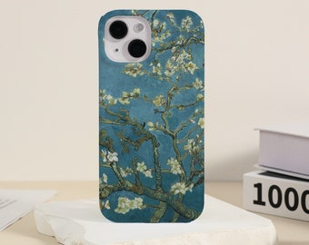 Nature Art ink iPhone Case iPhone 15 14 13 12 11 X Xs Max Xr Pro Case iPhone 15 14 Plus Pro Case Unique Art Iconic Painting Phone Cover