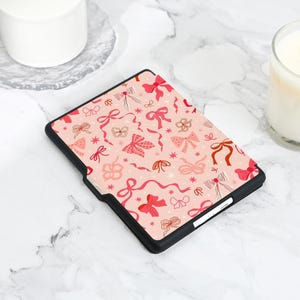 Trendigt Kindle-skal med rosettdesign, Kindle-fodral för Kindle Paperwhite-fodral 1/2/3/4, Kindle 2022, Kindle 10:e 11:e fodral, Kindle Paperwhite-skal bild 5