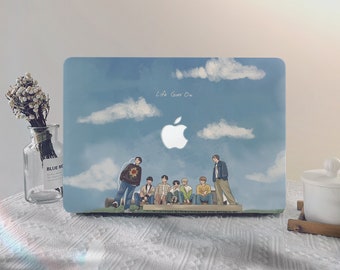 Chłopcy, Chmury, Trawnik Obudowa MacBooka Macbook Pro 13 2020 Macbook M1 Air 13 A2337 2020 M2 A2681 2022 Pro 14 2021 Obudowa laptopa Pro 15/16 cali