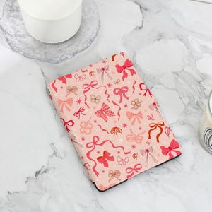 Trendigt Kindle-skal med rosettdesign, Kindle-fodral för Kindle Paperwhite-fodral 1/2/3/4, Kindle 2022, Kindle 10:e 11:e fodral, Kindle Paperwhite-skal bild 3