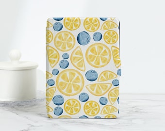 Lemon and Blueberry Kobo/Kindle Case, Kindle Paperwhite 11th 6.8'' 12th 7'' Case, Kindle Colorsoft Case, Kindle Scribe Case, Kindle Cover
