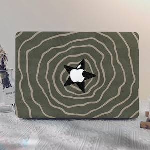 Cute Star MacBook Case New Macbook Pro 13 A2338 Macbook M2 M3 Air 13 A2681 Pro 14 A2779 Pro 16/14/13 Inch Case Aesthetic Unique Laptop Case