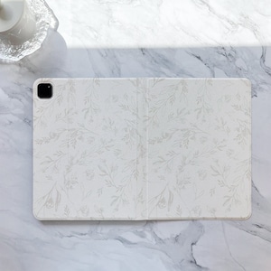 Abstrakte Blumen iPad Hülle, iPad Air 5 iPad 10 10.9 2022 iPad Pro 12.9 2021 Pro 11 2022 iPad mini 6 case, iPad 9/8/7,10.2,iPad Cover Bild 4