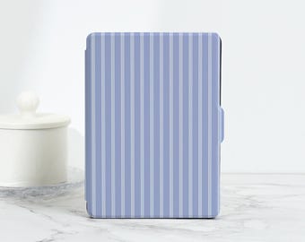 Blue Stripe Kobo/Kindle Paperwhite 12th 7"Case, Kindle Paperwhite 10th 11th 6'' 6.8'' Case, Kindle Colorsoft, Kindle Fire HD, Kindle Case