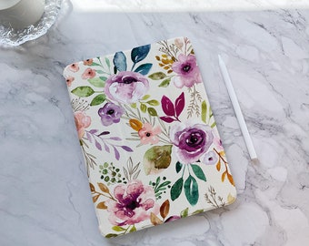 Natural Flower Painting iPad Case For 9.7'' 10.2'' 11'' 12.9'' Inch iPad Pro iPad 10 iPad Air 1 2 3 4 5 iPad Mini 2022 2021 2020 iPad Cover