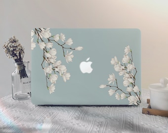 Retro Art Flower MacBook Case macbook pro 13 2020 macbook air 13 15 A3240  2025 macbook pro 14 2024 macbook Pro 15/16 inch laptop case