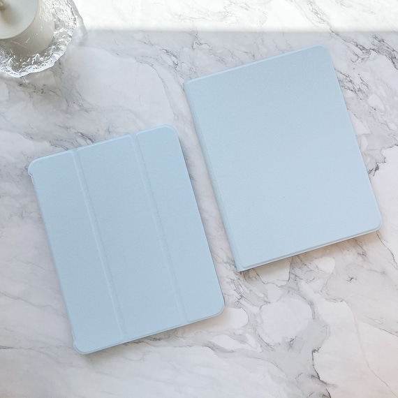 Blue Solid Color iPad Case for 9.7'' 10.2'' 11'' 12.9'' 13