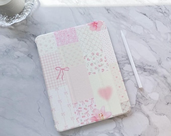 Etui Cute Bow na iPada Air, iPada Air 6, iPada 10 10,9" 2022, iPada Pro 12,9" 2021, etui na iPada Pro, etui na iPada mini 7 6, iPada 9/8, 10,2", iPada 2024