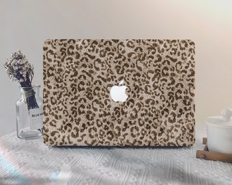 Leopard print MacBook Case macbook pro 13 2020 macbook air 13 2020 macbook pro 14 2021 macbook Pro 15/16 pulgadas caja portátil