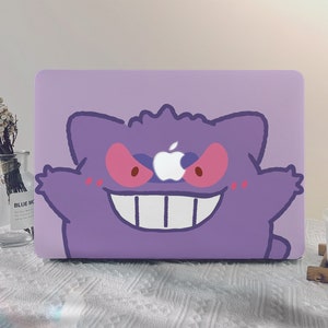 Purple Cute Cartoon Ghost MacBook Case Macbook Pro 13 2020 Macbook M1 Air 13 2020 M2 A2681 2022 Pro 14 2021 Pro 15/16 Inch Laptop Case