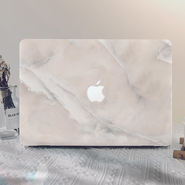 MacBook-hoes met marmeren textuur macbook pro 13 2020 macbook air 13 2020 macbook pro 14 2021 macbook pro 15/16 inch laptophoes