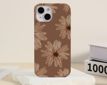 Retro Flowers Painting iPhone Case iPhone 15 14 13 12 11 X Xs Max Xr Pro Shell Case iPhone 15 14 Plus Pro Max Case Unique Art iPhone Cover