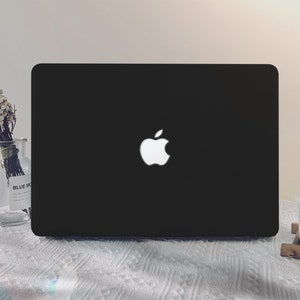 Black Simplicity MacBook Case macbook pro 13 2020 macbook air 13 2020 macbook pro 14 2021 macbook Pro 15/16 inch laptop case