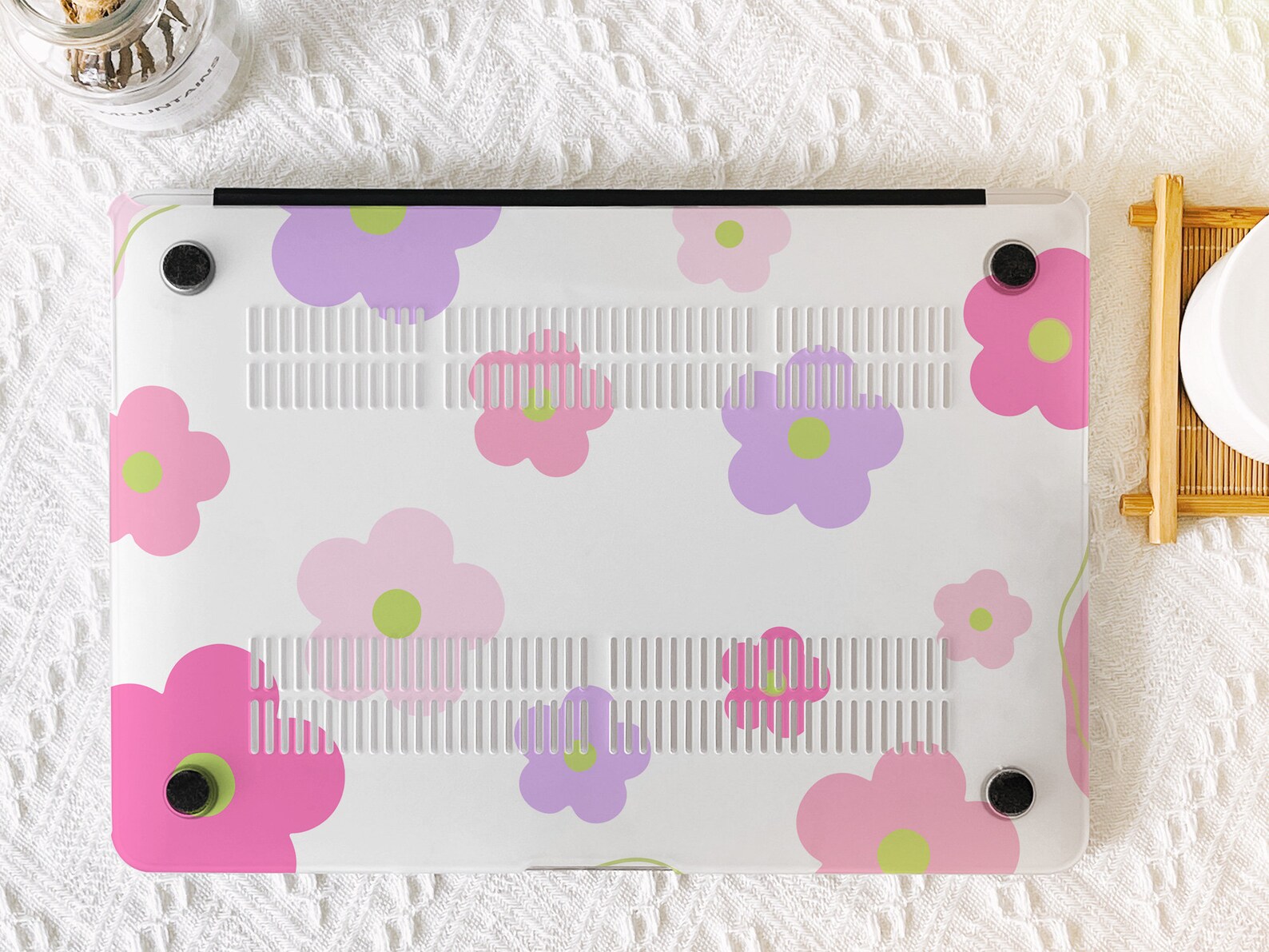 Cute Colorful Flowers MacBook Case MacBook Pro 13 2020 MacBook Air 13 ...