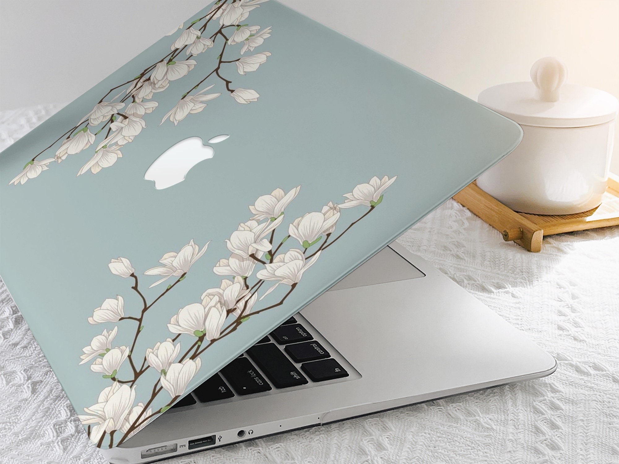 Retro Art Flower MacBook Case MacBook Pro 13 2020 MacBook Air 13 15 ...