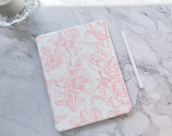 Abstract Flowers iPad Case, iPad 10 10.9" 2022 iPad 11 A16 Air 4 5 6 7 iPad Pro 13'' 11" 2024 iPad mini 7 case, iPad 9/8/7,10.2", iPad cover