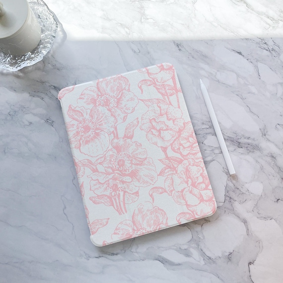 Abstract Flowers iPad Case, iPad 10 10.9" 2022 iPad 11 A16 Air 4 5 6 7 iPad Pro 13'' 11" 2024 iPad mini 7 case, iPad 9/8/7,10.2", iPad cover