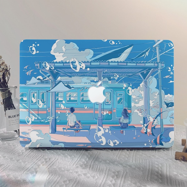 Cartoon Anime Painting MacBook Case macbook pro 13 2020 macbook air 13 2020 macbook pro 14 2021 macbook Pro 15/16 inch laptop case