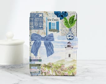 Bow-tie Collage Kindle Case, Kindle Cover for Kindle Paperwhite case 1/2/3/4, Kindle 2022, Kindle 10th 11th Cover, Kindle Paperwhite Case