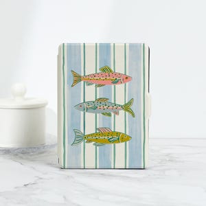 Söt fiskfodral till Kobo/Kindle, fodral till Kindle Paperwhite 10:e, 11:e, 12:e, 6 tum, 6,8 tum, 7 tum, fodral till Kindle Colorsoft 2024, fodral till Kindle Scribe, fodral till Kindle