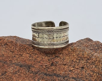 Ethnic Ring, Men Ring, Bohemian Ring, Adjustable Ring, One Size Ring, Nepalese Tibetan Ring, Ethnic Jewellery, Boho Style, Men Ring