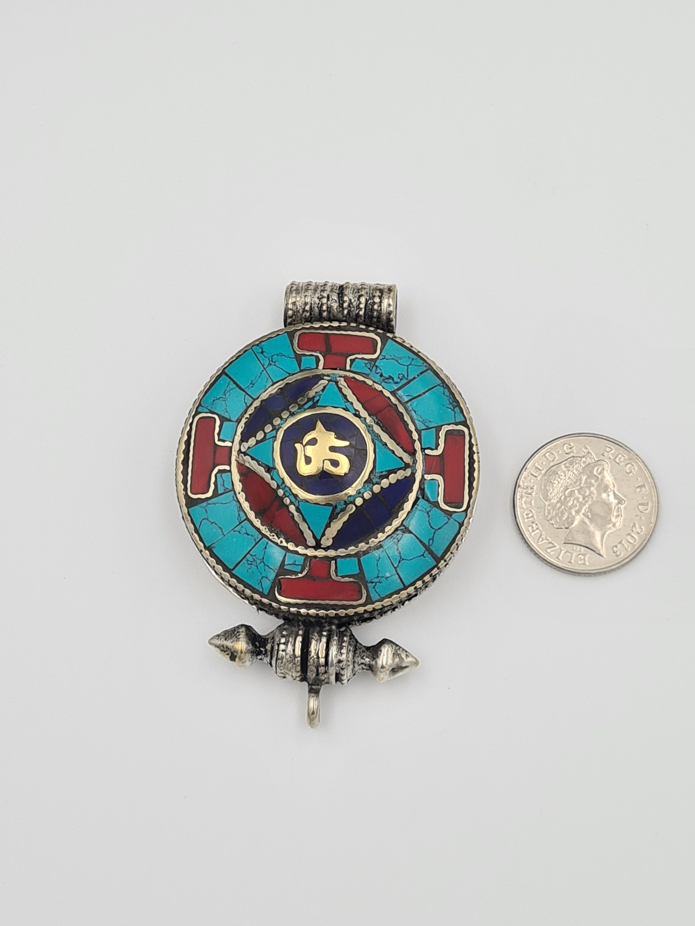 Tibetan Turquoise Coral Prayer Box Buddhist Gau Prayer Box - Etsy UK