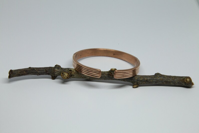 Gift Idea Bohemian Gypsy Style Bangle Ethnic Boho Copper Bracelet Bangle Nepalese Mantra Bracelet Bangle Tribal Open Cuff Bracelet