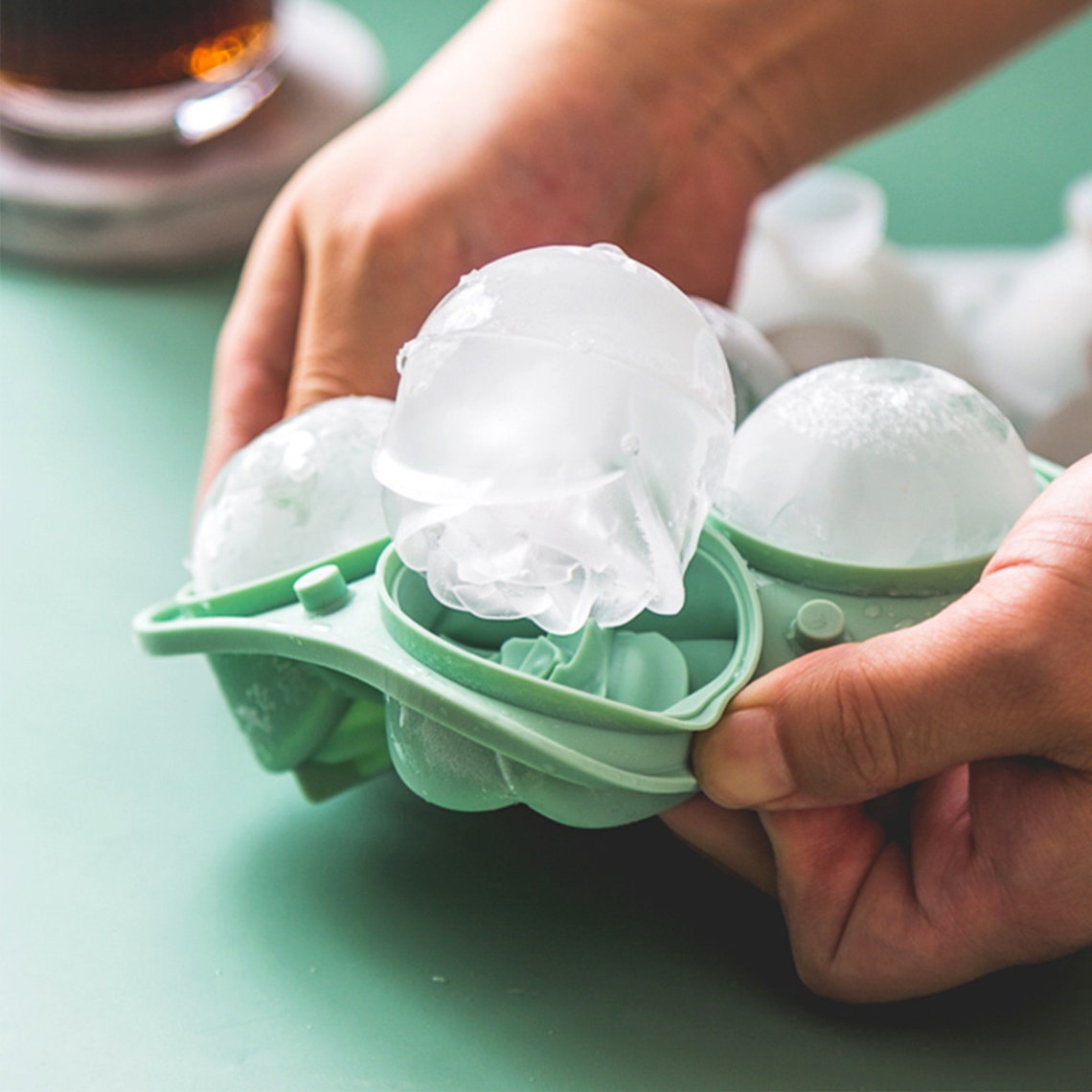 Rose Flower Ice Cube MoldSilicone Ice Making ArtifactRose Etsy