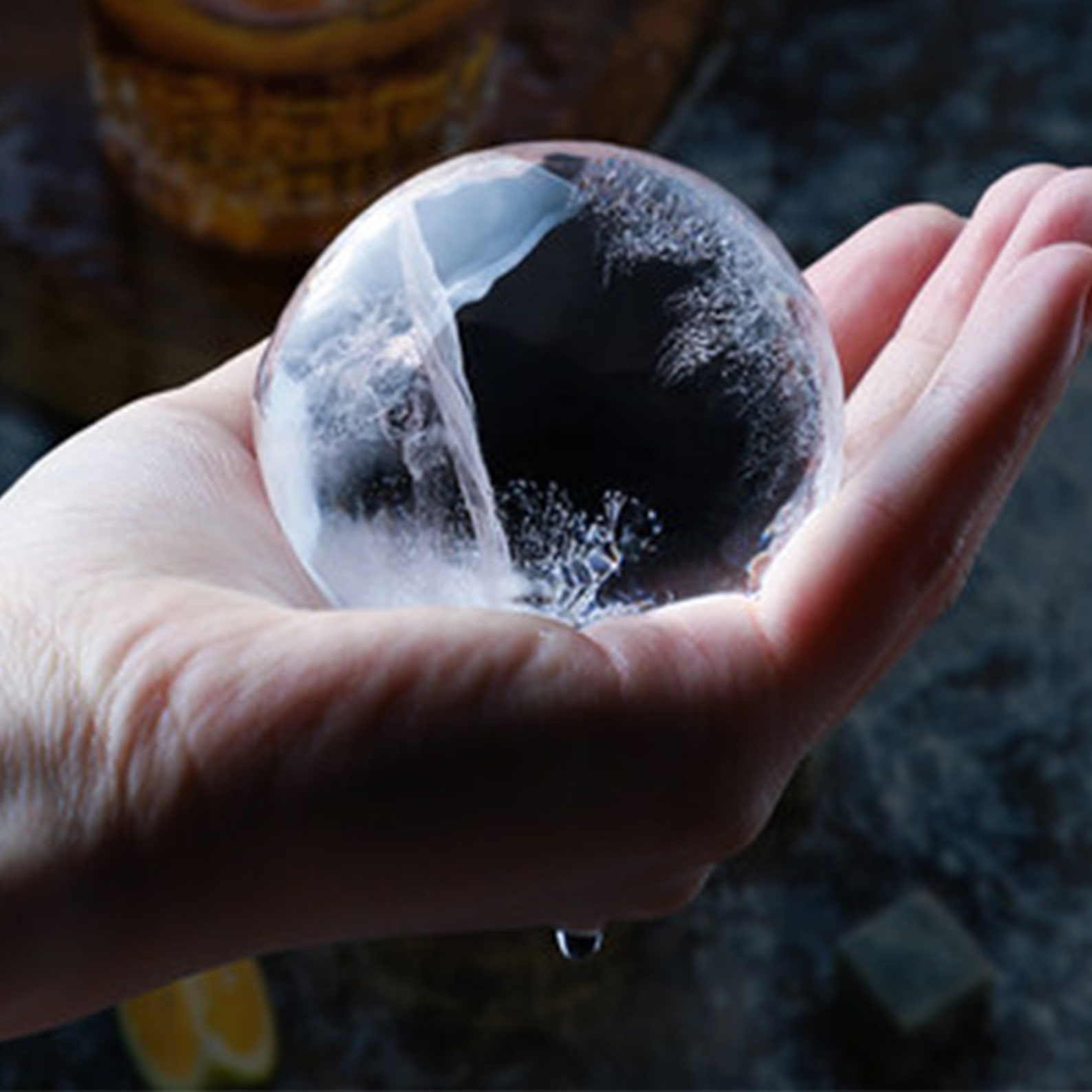 6cell Large Ice Cube MoldRound Ice Ball MoldLarge Ice Ball Etsy