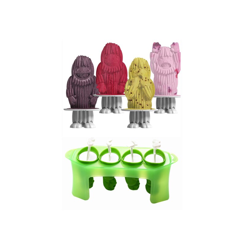 Yeti Ice Pop MoldsPopsicle Silicone MoldPudding MoldFun Ice Etsy