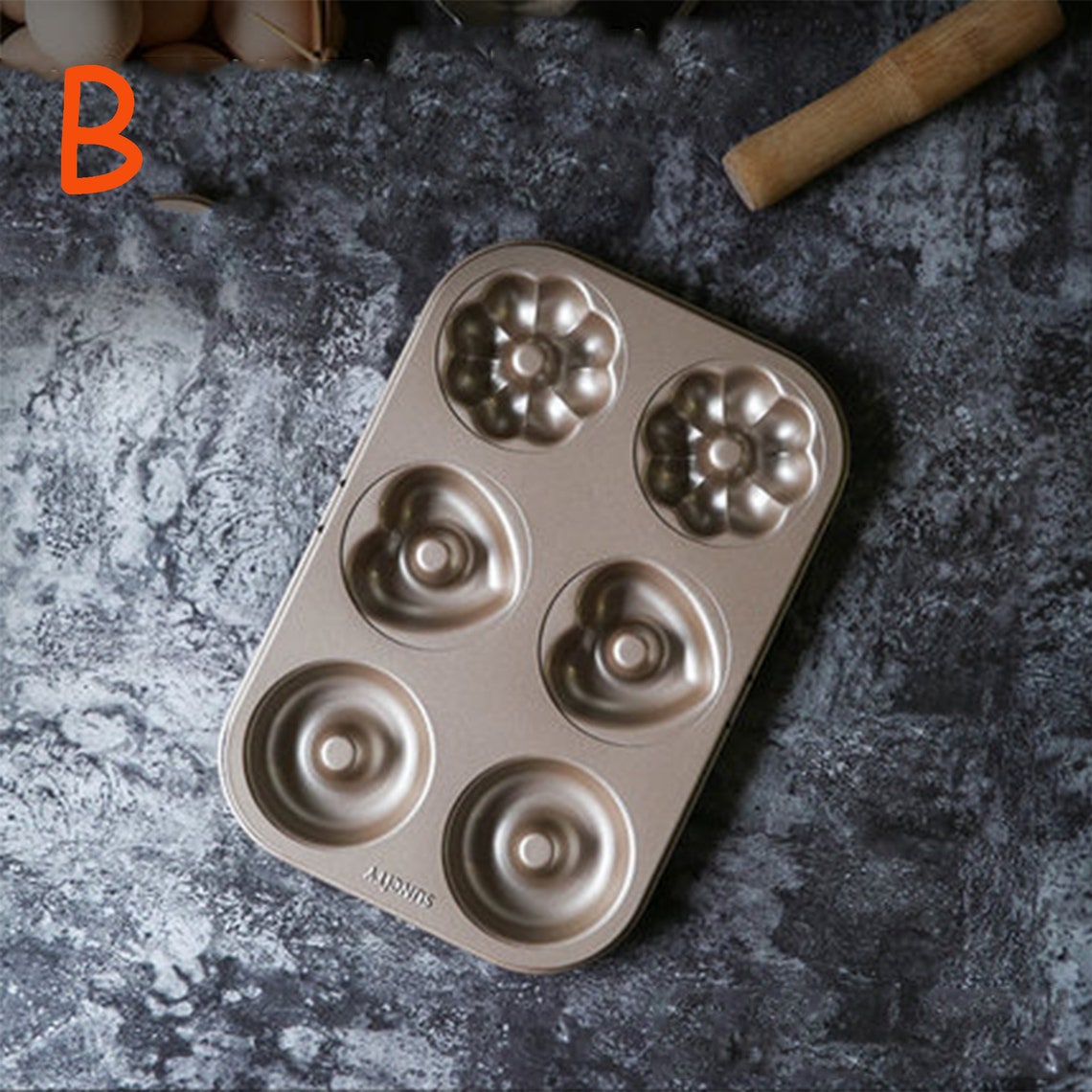 6 Even Donuts MoldsMuffin Donut MoldsPig Cake MoldsBiscuit Etsy