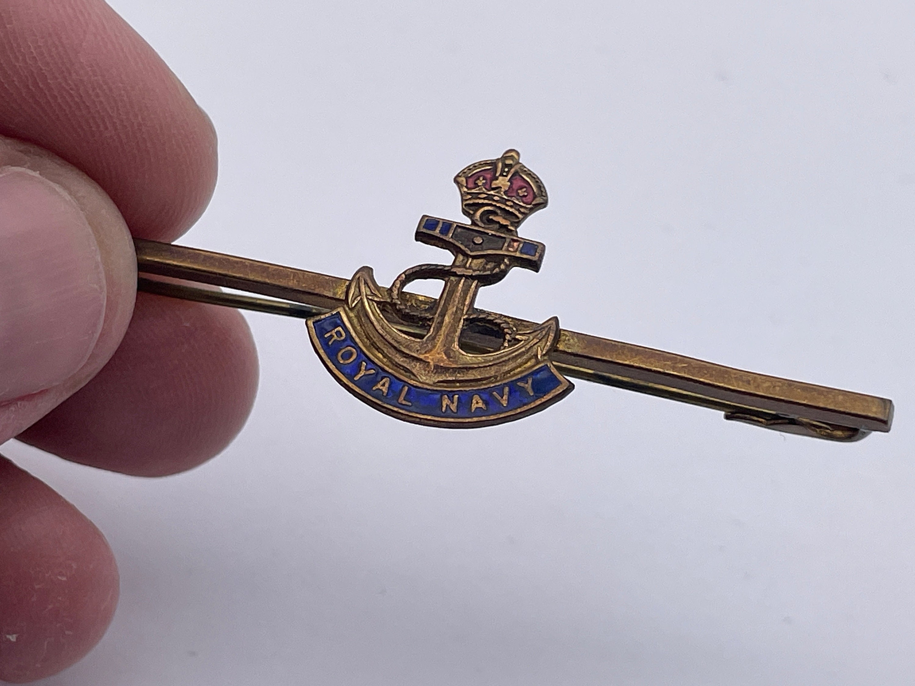 Original World War Two Era Sweetheart Brooch Royal Navy Etsy