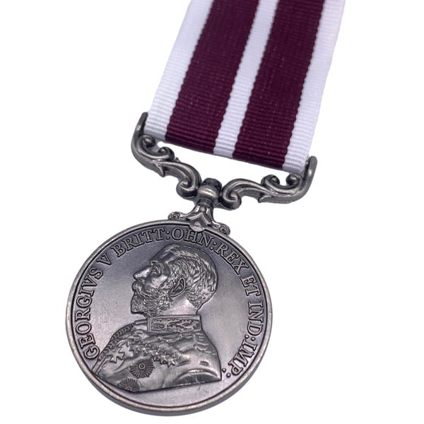 Replica Meritorious Service Medal (MSM), GRV Variant, British Forces, Brand New Copy