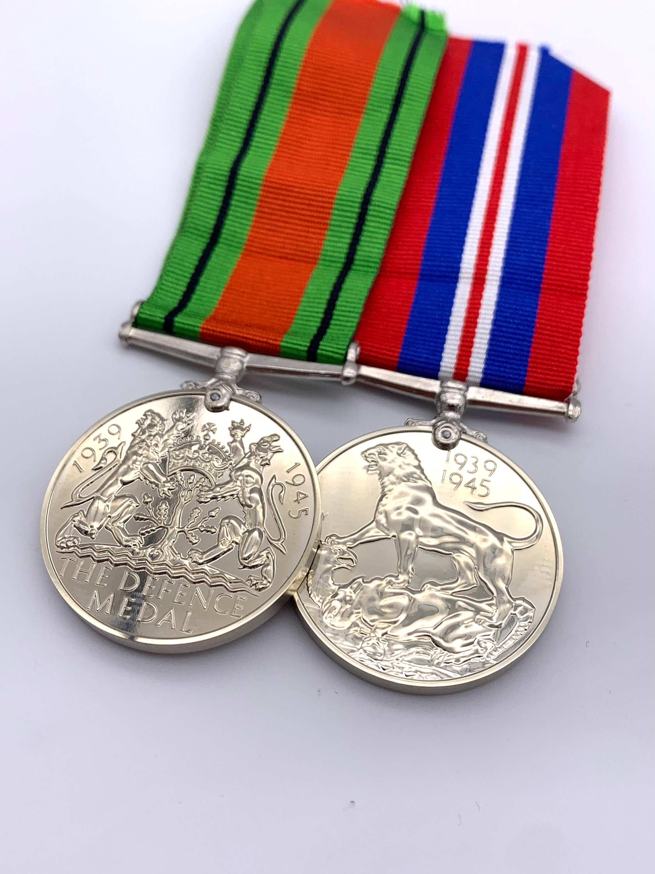 Premium Quality Replica 1939/45 War Medal and Defence Medal Etsy