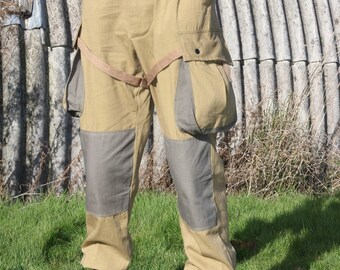 Reproduction Reinforced M-1942 Jump Suit Trousers, US Paratroopers  
