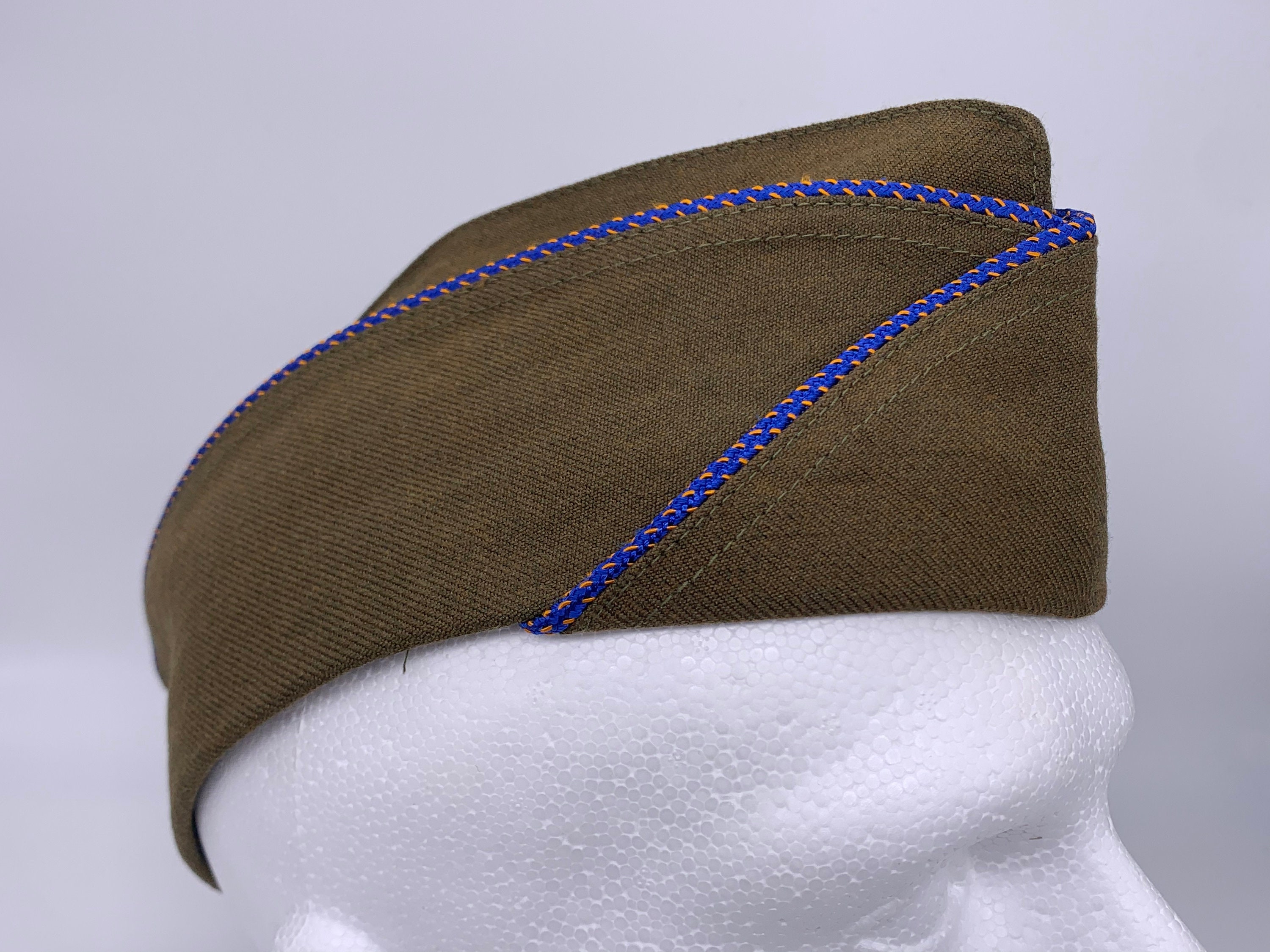 US Army Peak Cap Military officer cap 6 3/4 Flight Ace cap