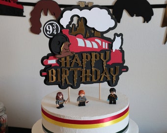 Harry Potter Cake Topper Etsy France Harry Potter Cake Topper Etsy France