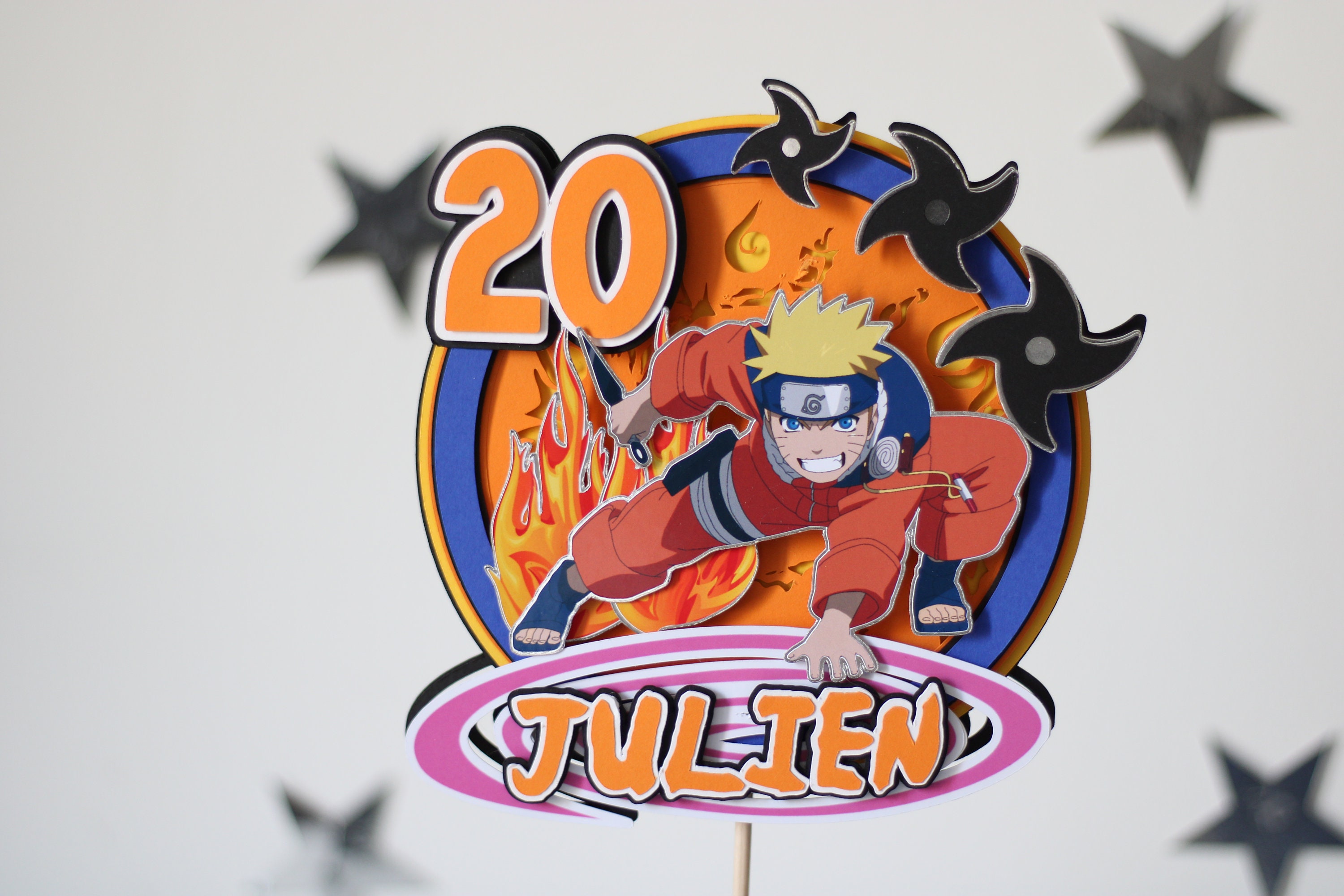 Carte Joyeux Anniversaire Naruto à Imprimer Naruto theme birthday - Etsy France