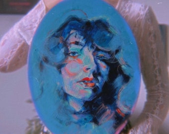 Kate Bush ORIGINAL PAINTING