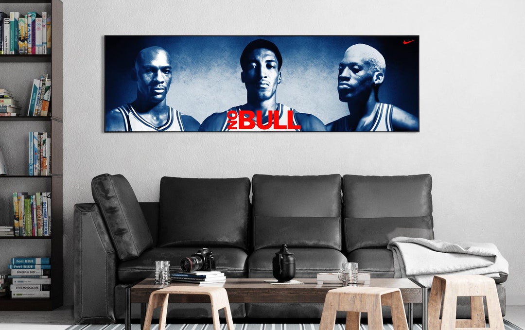 Michael Jordan Scottie Pippen Dennis Rodman no - Etsy