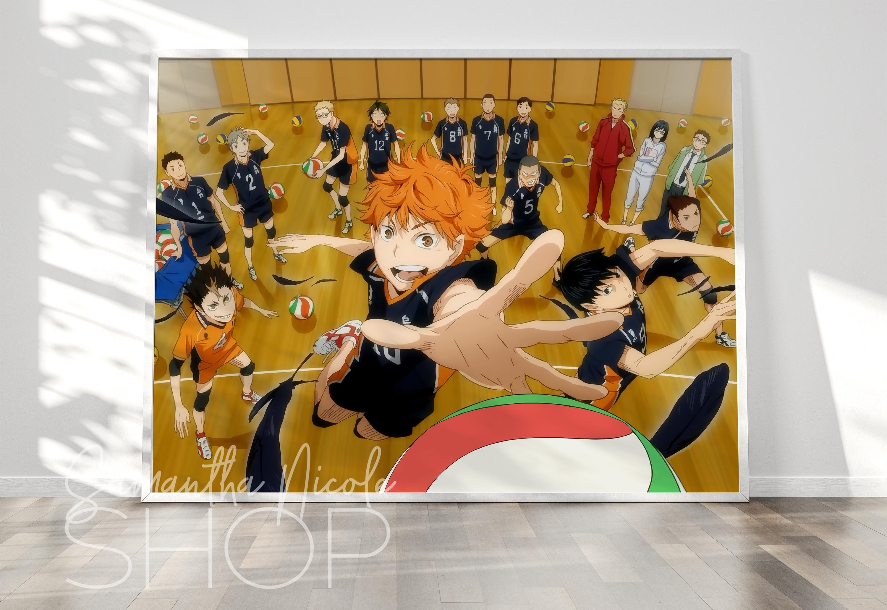 Anime Haikyuu Hinata Shoyo Svg, To The Top Svg, Volleyball - Inspire Uplift