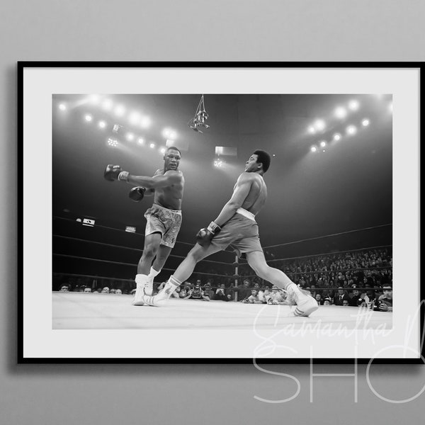 Joe Frazier vs Muhammad Ali (1971) "The Fight of the Century" at Madison Square Garden in New York City