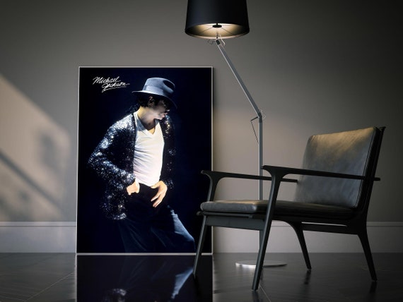 Michael Jackson. Billie Jean. Printable Wall Poster (Download Now.