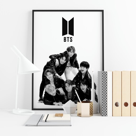 BTS KPOP Jungkook, Jin, Suga, J-hope, RM, Jimin and V. Printable
