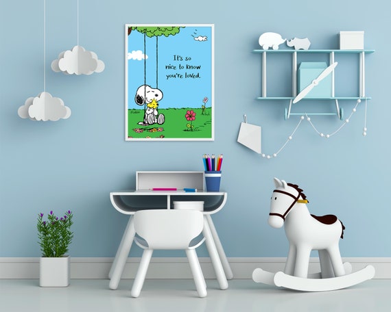 Snoopy - Snoopy mit Woodstock auf dem Schoß / Schlüsselanhänger