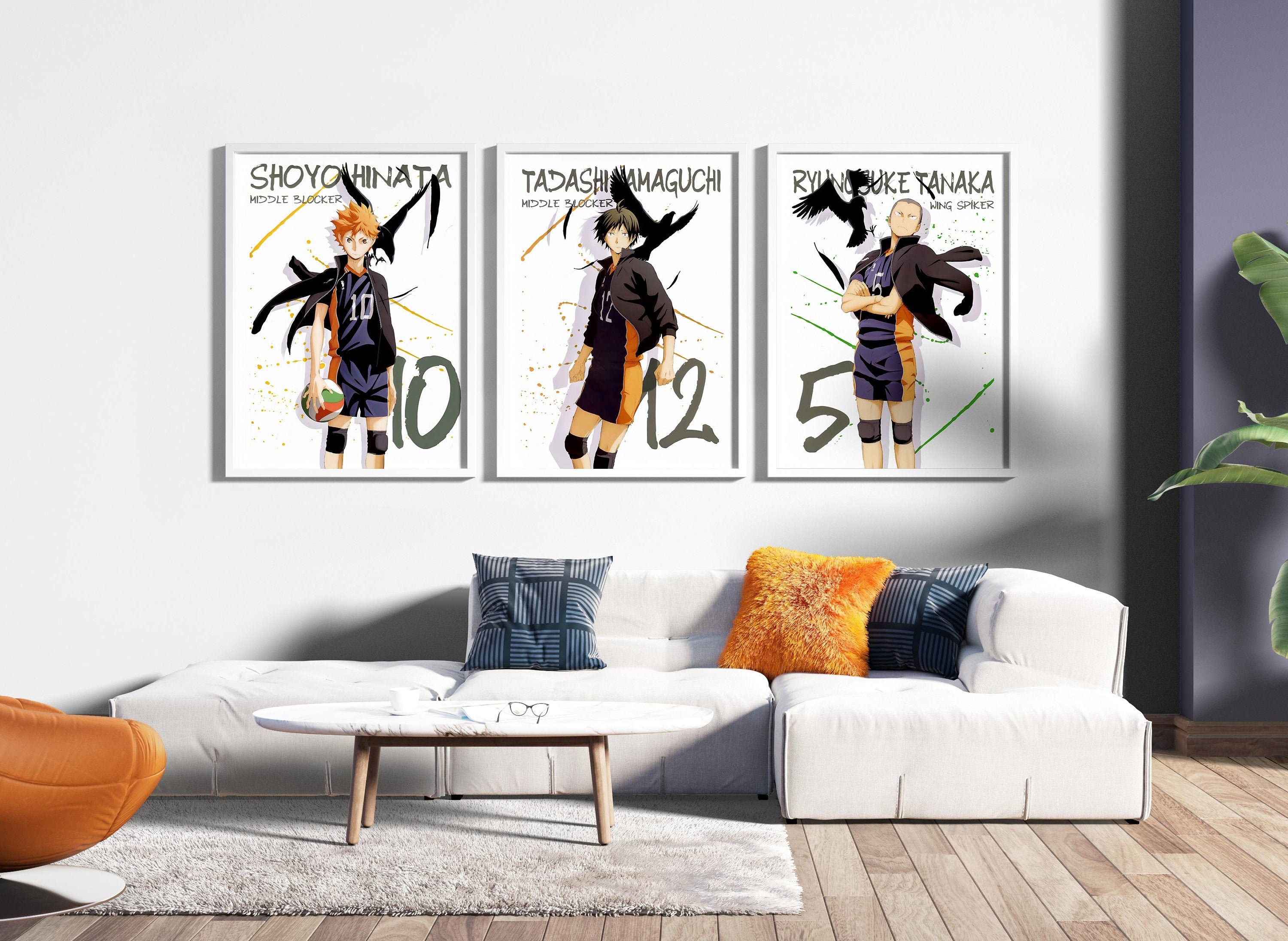 Haikyuu!! Anime Manga Poster Anime Wall Decor A3 A4 5x7 Satin Matt Gloss